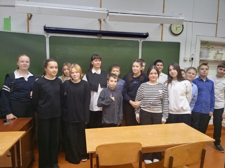 Профилактическая беседа в 6 В классе.